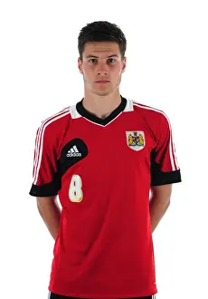 Bristol City FC: Focus on Christian Ribeiro and Alan Hughes during Pre-Season Training at Ashton Gate Stadium