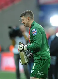March Prints: Bristol City FC: Frank Fielding's Johnstone Paint Trophy Victory - Wembley Triumph