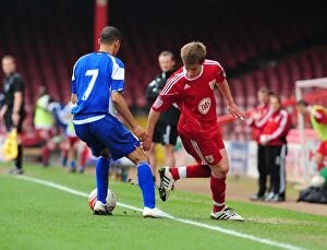 Images Dated 22nd March 2011: Bristol City FC: A Glimpse into the Future Stars of the First Team - Bristol City Reserves vs