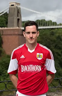 Head Shot Prints: Bristol City FC: Greg Cunningham's Head Shot at Avon Gorge Hotel (July 2013)