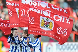 Bristol City V Notts County Prints: Bristol City FC Honors Notts County with Guard of Honor in Sky Bet League One Clash at Ashton Gate