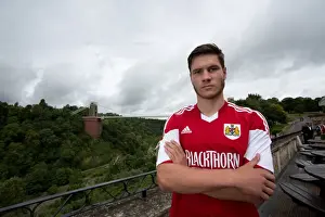 Head Shot Prints: Bristol City FC: Jack Batten's Focused Expression at Avon Gorge Hotel (July 2013)