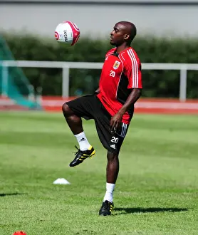 Pre Season Tour Sweden Prints: Bristol City FC: Jamal Campbell-Ryce in Focus - Training Session