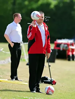 Bristol City FC: James Healey in Focus during Pre-Season Training
