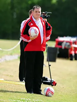 Pre-Season Training Prints: Bristol City FC: James Healey in Pre-Season Training Focus