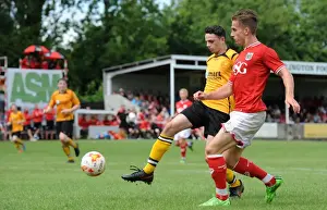 Brislington Prints: Bristol City FC: Joe Bryan in Action at Pre-Season Friendly, 2015