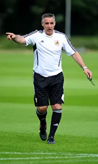 Season 13-14 Prints: Bristol City FC: John Pemberton Begins New Role as Assistant Manager - Pre-Season Training