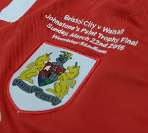 Bristol City FC: Johnstone's Paint Trophy Final at Cabot Circus (110315)