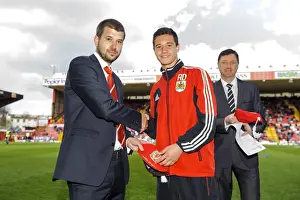 Town Prints: Bristol City FC: Jon Lansdown Honors Young Players with Wales Age Group Caps at Ashton Gate