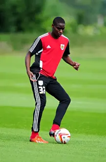 Season 13-14 Prints: Bristol City FC: Jordan Wynter Kicks Off Pre-Season Training Ahead of Npower League One Campaign
