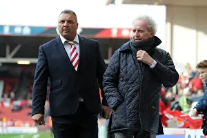Middlesbrough Prints: Bristol City FC: Keith Dawe at Ashton Gate during Bristol City vs Middlesbrough