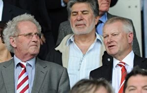 Images Dated 8th August 2015: Bristol City FC: Keith Dawe and Steve Lansdown at Sheffield Wednesday Match, August 2015