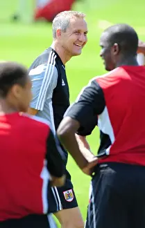 Bristol City FC: Keith Miljen Leads Pre-Season Training