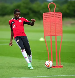 Season 13-14 Prints: Bristol City FC: Kevin Krans at Pre-Season Training (June 2013)