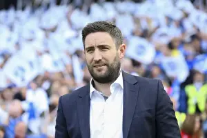 Bristol City FC: Lee Johnson at Amex Stadium during Brighton Clash, Sky Bet Championship (2017)