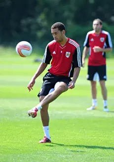 Bristol City FC: Lewin Nyatanga in Pre-Season Training Focus
