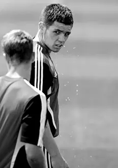 Pre-season Training Prints: Bristol City FC: Lewis Carey in Action during Pre-Season Training
