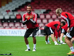 Bristol City FC: Liam Fontaine Kicks Off Pre-Season Training, July 2012 (Open Day)