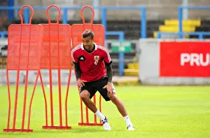 Training Prints: Bristol City FC: Liam Fontaine Kickstarts Pre-Season Training, July 2012