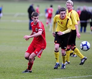 Images Dated 15th January 2011: Bristol City FC: A Look at the Future - U18s vs. Watford (Season 10-11)