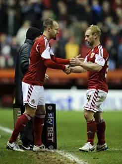 Bristol City V Stevenage Prints: Bristol City FC: Louis Carey Sets All-Time Appearance Record vs. Stevenage (December 2013)