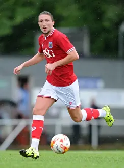 Brislington Prints: Bristol City FC: Luke Ayling in Action at Brislington Stadium, 2015