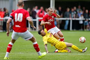 Bristol City FC: Luke Freeman Tackled in Pre-Season Community Match vs