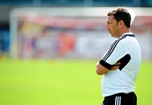 Bristol City FC Manager Derek McInnes Leading Pre-Season Training, July 2012