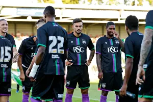 Yeovil Town V Bristol City Prints: Bristol City FC: Marlon Pack and Mark Little at Huish Park Stadium during Yeovil Town Pre-Season Friendly