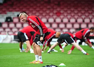 Open Day Prints: Bristol City FC: Martyn Woolford Shines at Open Day Training Session