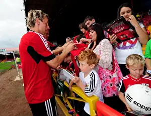 Bristol City FC: Martyn Woolford Signs Autographs at Pre-Season Open Day (Joe Meredith/Josephmeredith, 2012)
