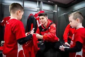 Bristol City FC: Mascots and Players Unite in the Dressing Room