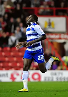 Bristol City V Reading Prints: Bristol City FC: Mathieu Manset Scores Dramatic Late Winner Against Reading in Championship Match (September 2011)