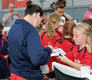 Framed Print : Bristol City FC: Natalia Pablos Sanchon Signs Autographs at Women's Super League Match vs Manchester City Framed Print : Bristol City FC: Natalia Pablos Sanchon Signs Autographs at Women's Super League Match vs Manchester City