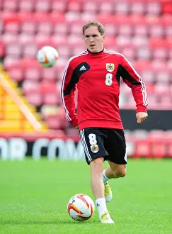 Open Day Prints: Bristol City FC: Neil Kilkenny at Pre-Season Open Day (August 3, 2012)