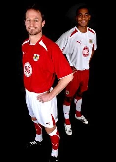 Images Dated 24th April 2008: Bristol City FC: New Kit Portraits