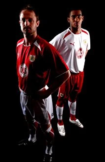 Images Dated 28th April 2008: Bristol City FC: New Kit Reveal - Team Portraits