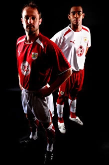 Images Dated 28th April 2008: Bristol City FC: New Kit Unveiling - Portraits