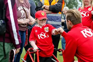 Bristol City FC: Oscar Pycroft Chats with Wade Elliott Post-Match at Brislington Stadium (July 2015)