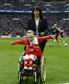 Bristol City FC: Oskar Pycroft's Exultant Moment as They Lift the Johnstone's Paint Trophy