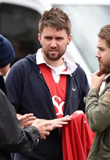 Bristol City V Walsall Prints: Bristol City FC: A Passionate Fan's Touch of Pride (03-05-2015)