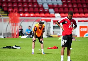 Training Prints: Bristol City FC: Paul Anderson in Action during Pre-Season Training, July 2012