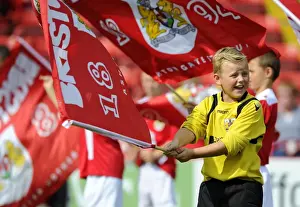 Bristol City V Scunthorpe Prints: Bristol City FC Pays Tribute: Guard of Honor for Scunthorpe United at Ashton Gate