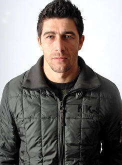 Images Dated 8th February 2008: Bristol City FC: Portrait of Adriano Basso