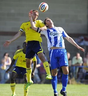 Images Dated 6th July 2013: Bristol City FC: Pre-Season Clash Against Clevedon Town (13-14)