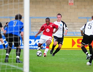 Images Dated 22nd July 2009: Bristol City FC: Pre-Season Friendly vs. Dorchester (Season 09-10)