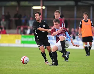 Weymouth V Bristol City Prints: Bristol City FC: Pre-Season Friendly Against Weymouth (09-10)