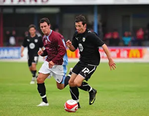 Framed Print : Bristol City FC: Pre-Season Friendly Against Weymouth (09-10)