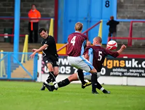 Framed Print : Bristol City FC: Pre-Season Friendly Against Weymouth (09-10) Framed Print : Bristol City FC: Pre-Season Friendly Against Weymouth (09-10)