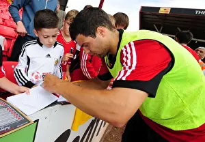 Open Day Prints: Bristol City FC: Pre-Season Open Day - Richard Foster Signing Autographs
